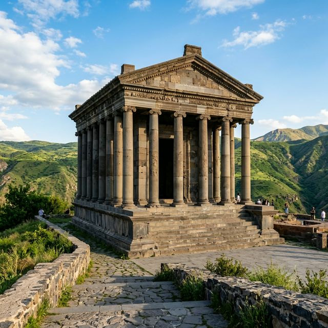 Garni Temple, the last standing Greco-Roman temple in Armenia
